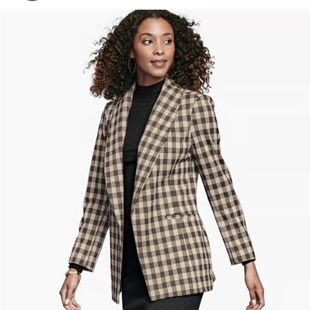 Johnston & Murphy Plaid Blazer